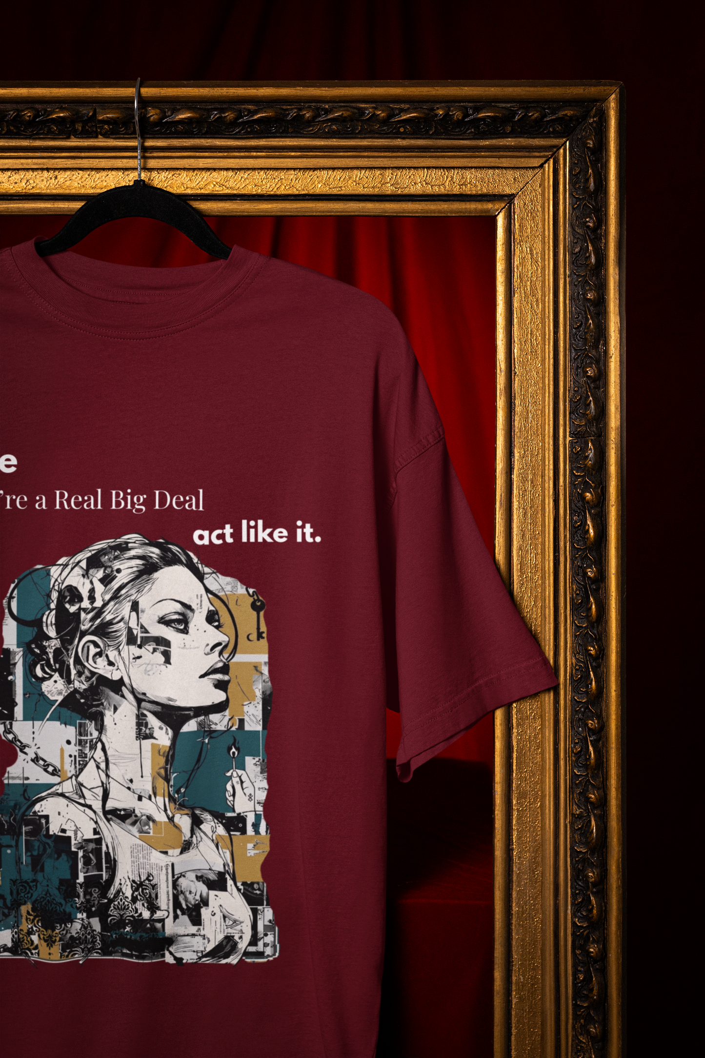 Act Like It - Premium Feminist Oversized T-shirt