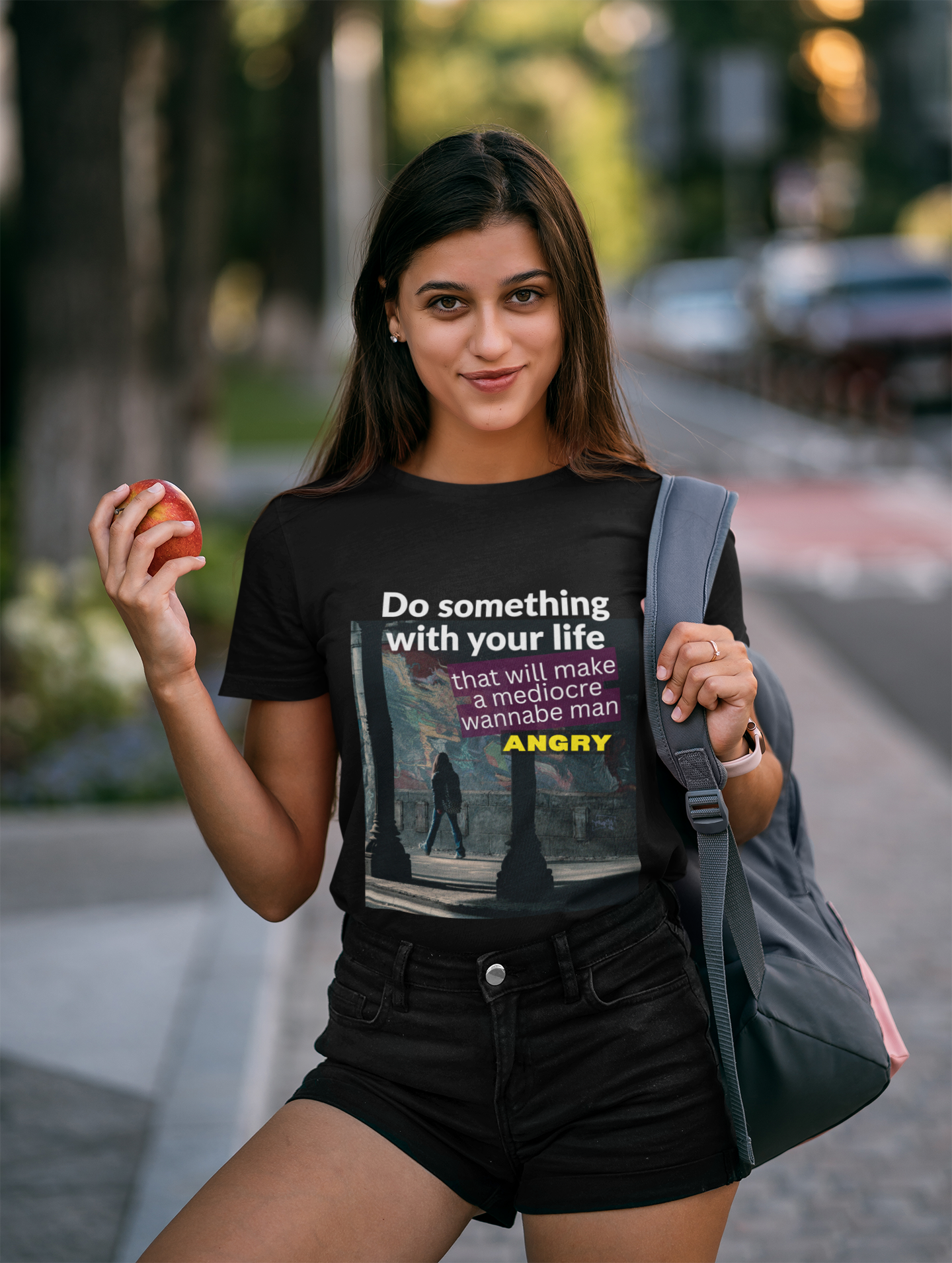 Funny Feminist T-shirt - Do Something