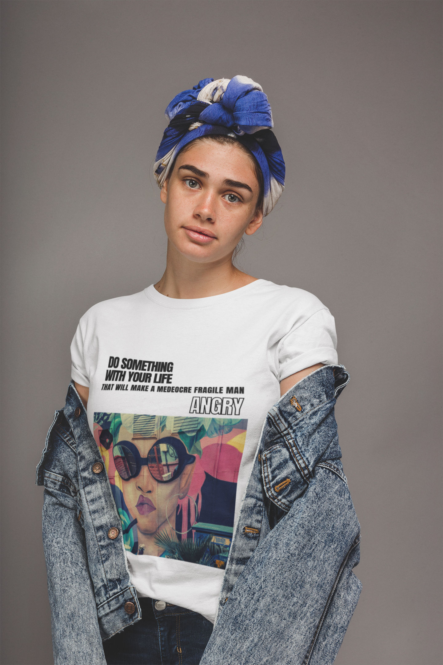 Funny Feminist T-shirt - Angry