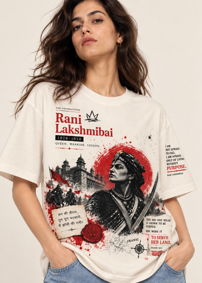 Rani Lakshmibai – The Unforgotten Women's Tshirt