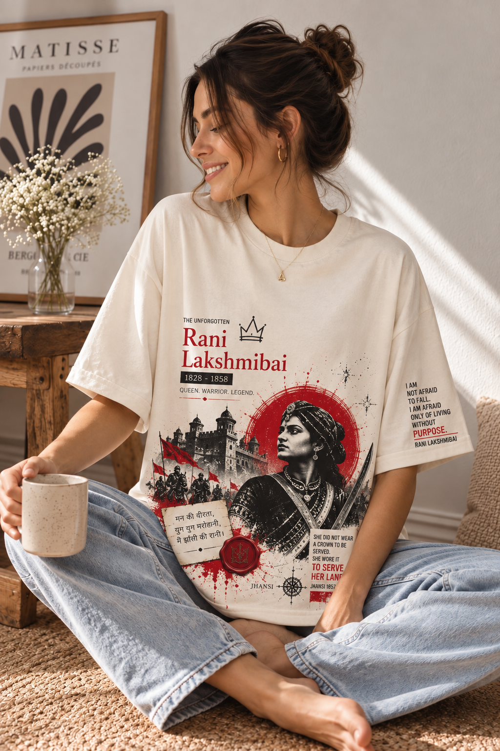 Rani Lakshmibai – The Unforgotten Women's Tshirt