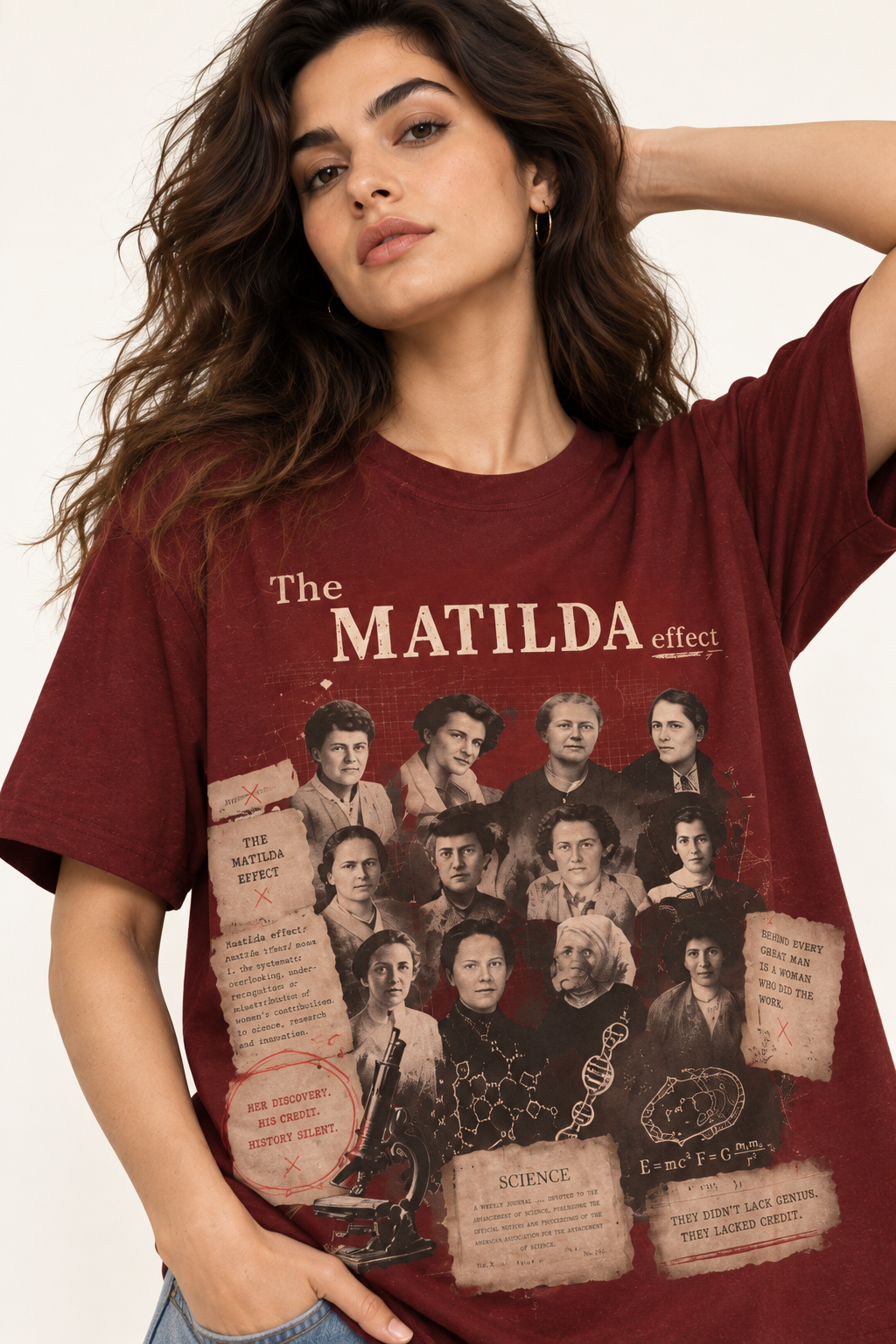 The Matilda Effect - The Unforgotten Women's Tshirt
