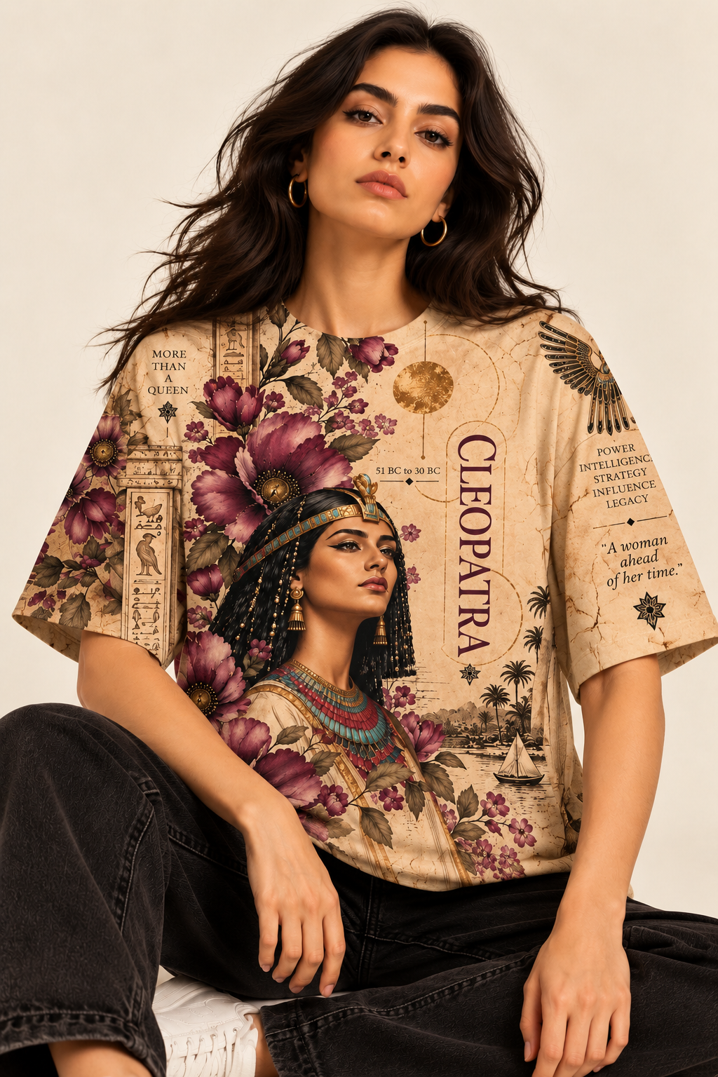 Cleopatra – The Unforgotten Women's Tshirt