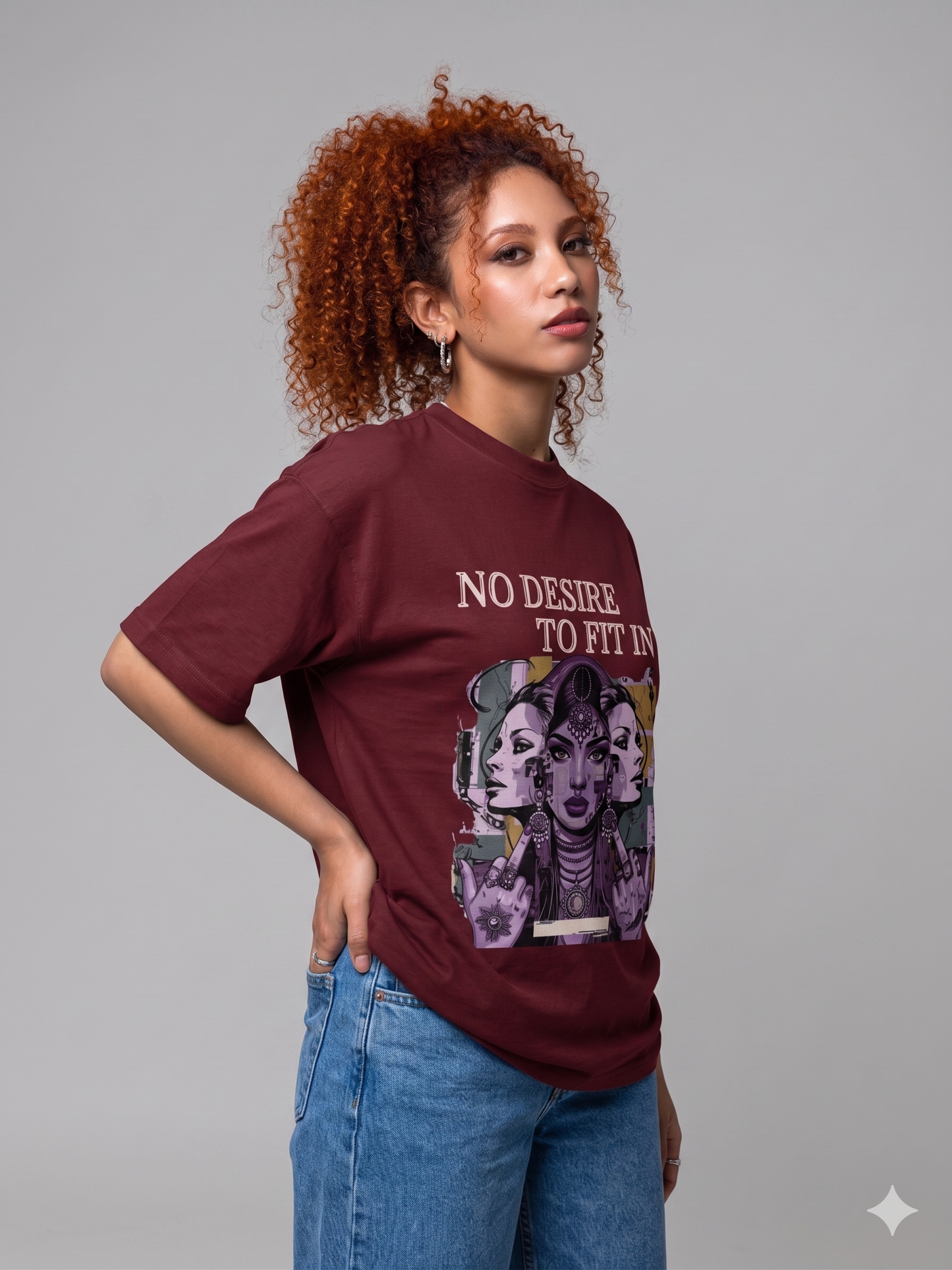 No Desire - Premium Feminist Oversized T-shirt