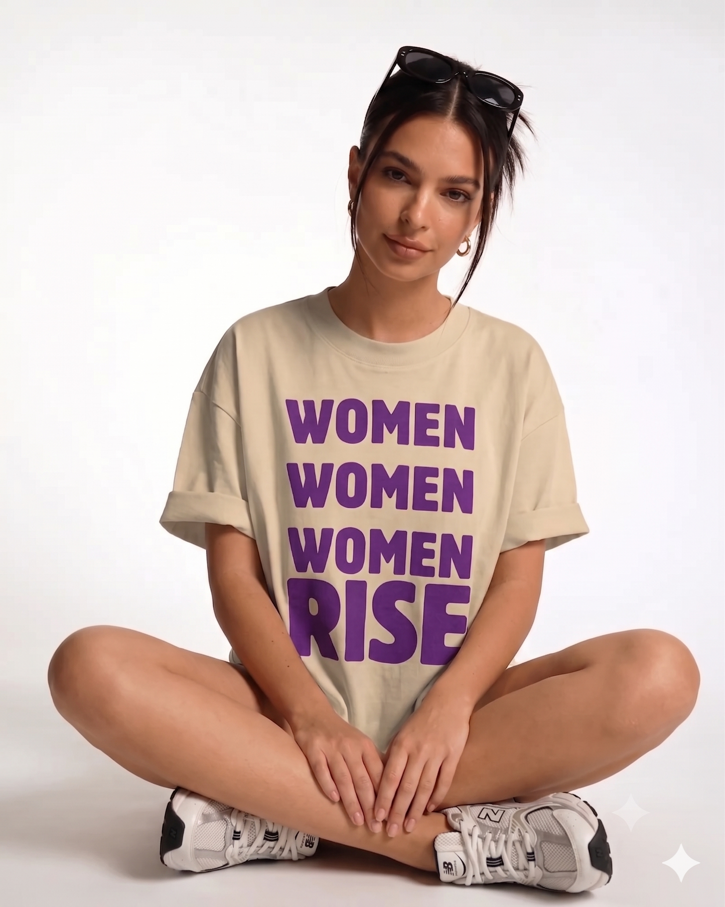 Rise - Premium Feminist Oversized T-shirt