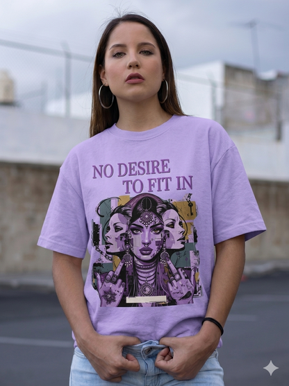 No Desire - Premium Feminist Oversized T-shirt