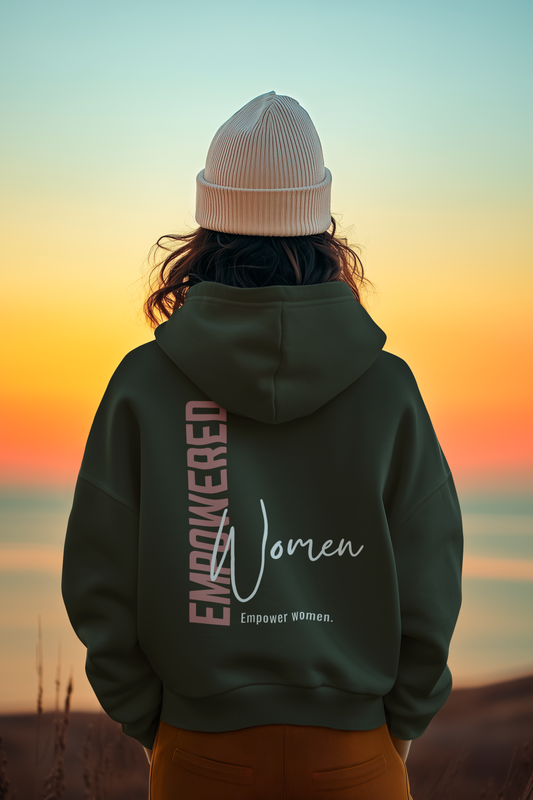 Empowered Women-Unisex Feminist Regular Fit Hoodie