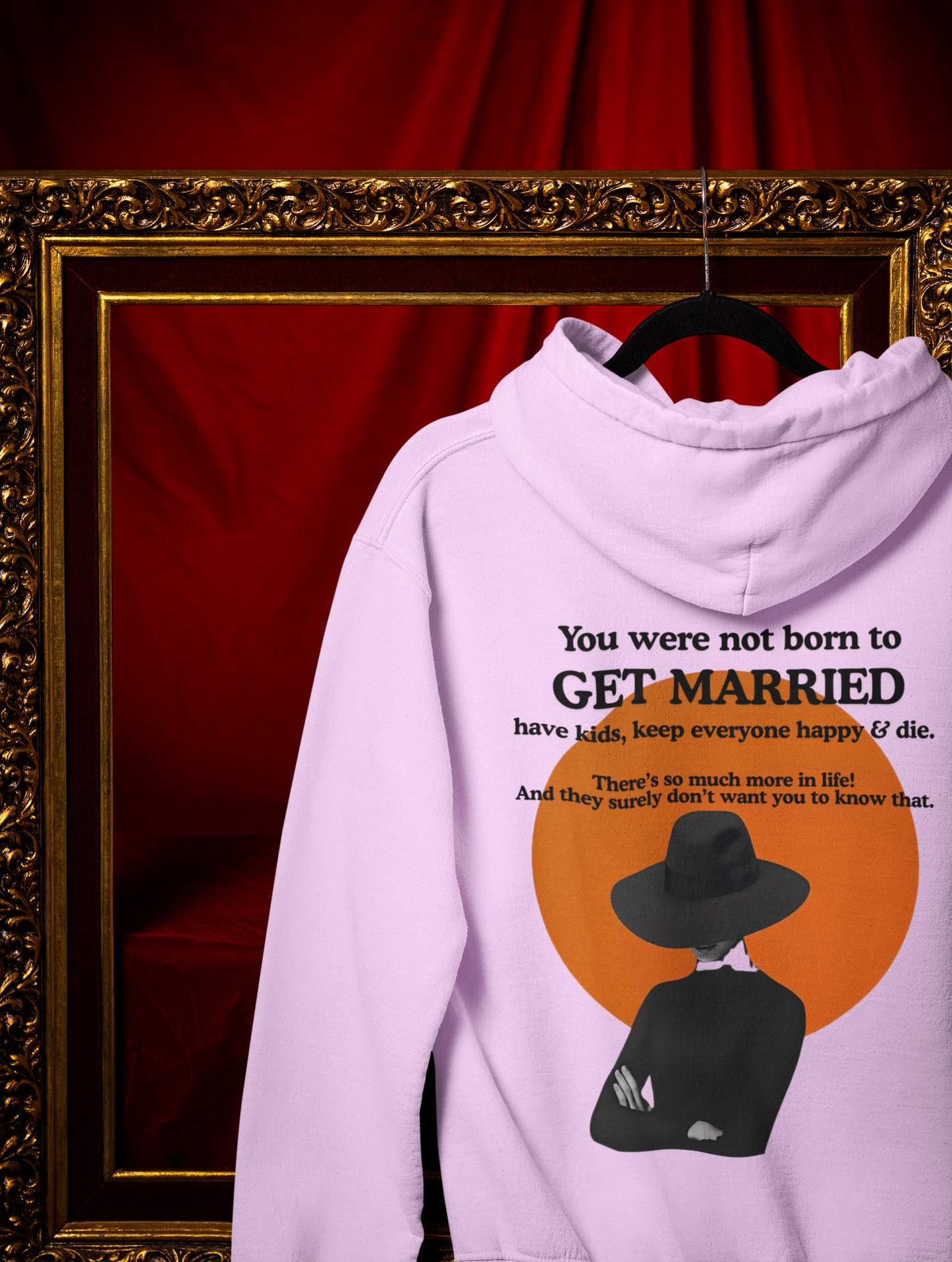 Get Married-Unisex Feminist Oversized Hoodie