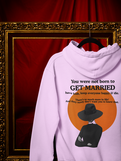 Get Married-Unisex Feminist Oversized Hoodie