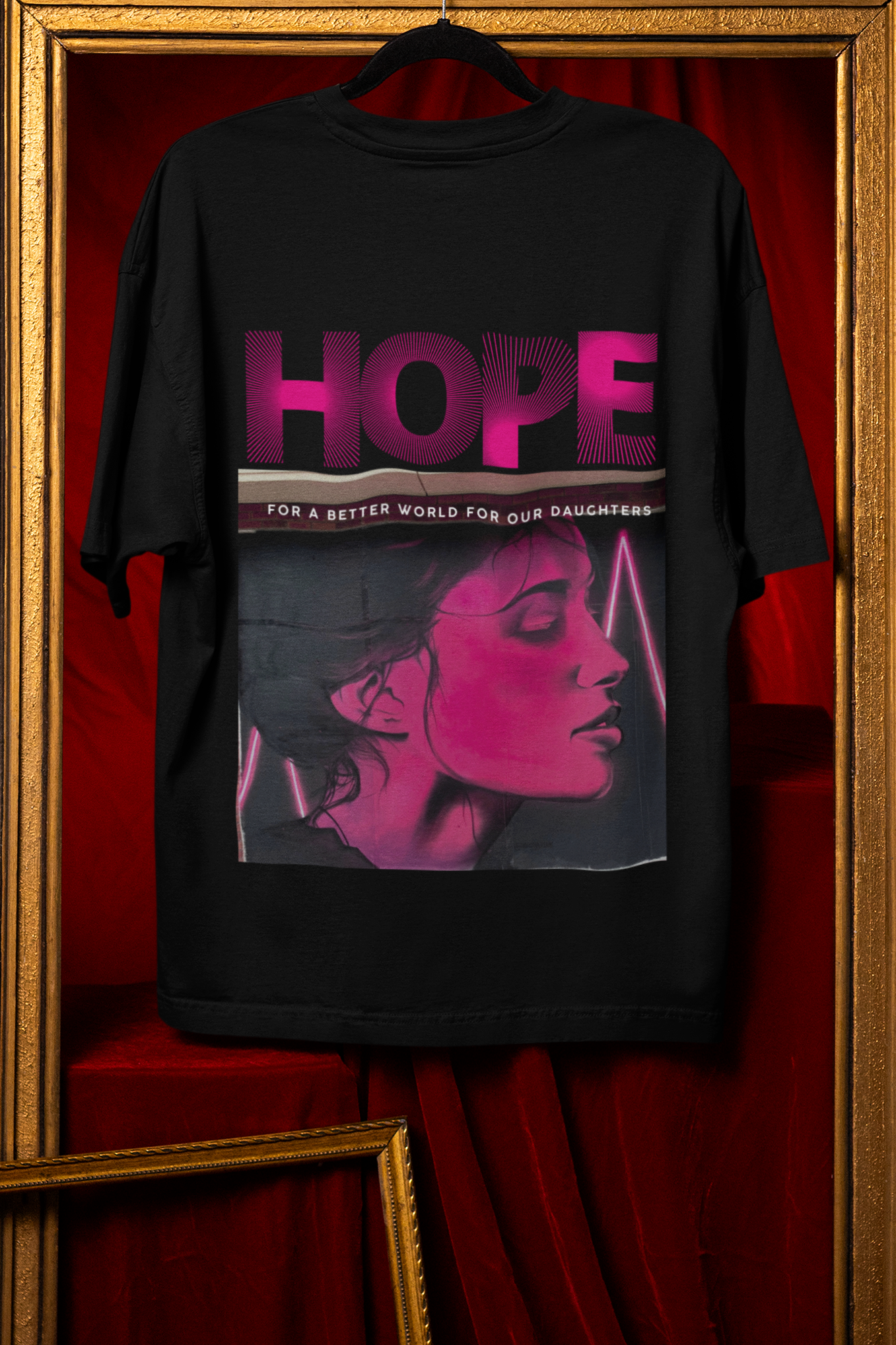 Hope - Powerful Feminist Oversized T-shirt