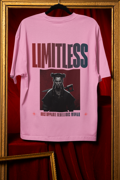Limitless - Powerful Feminist Oversized T-shirt