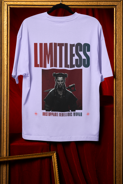 Limitless - Powerful Feminist Oversized T-shirt