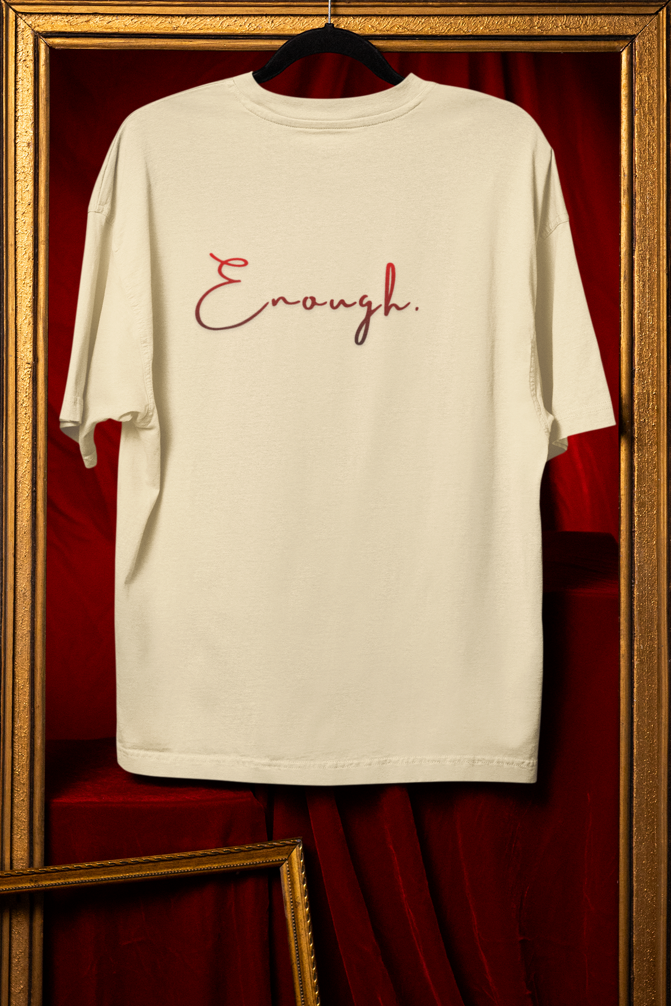 She is Enough - Premium Feminist Oversized T-shirt