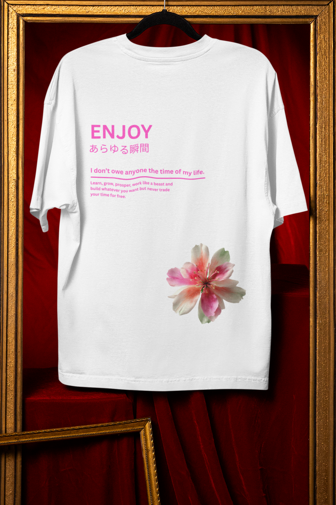 Enjoy - Powerful Feminist Oversized T-shirt