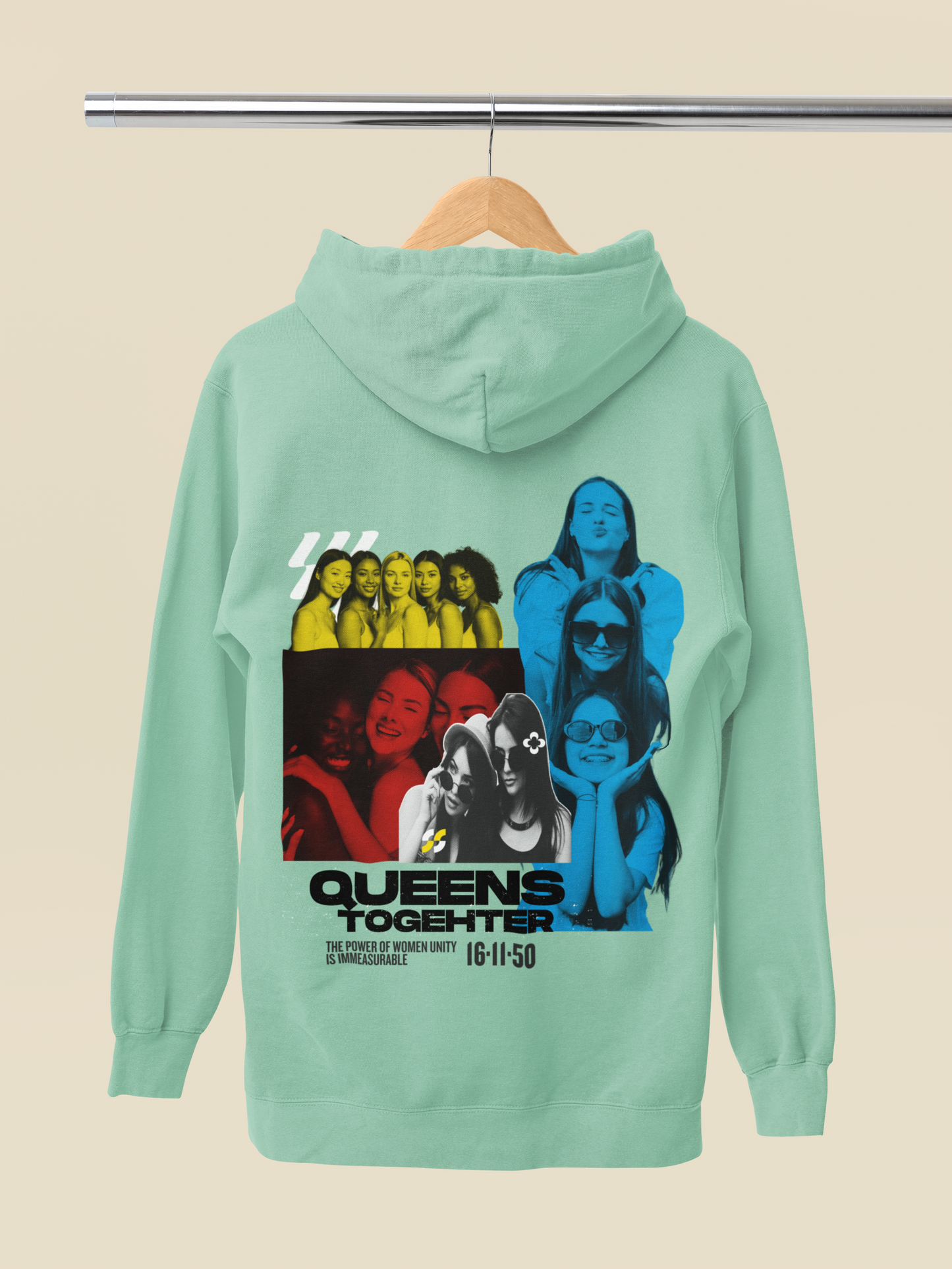 Queens Together | Feminist Oversized Unisex T-shirt
