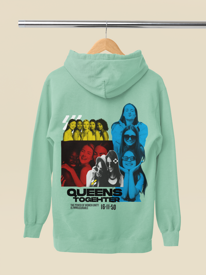 Queens Together | Feminist Oversized Unisex T-shirt