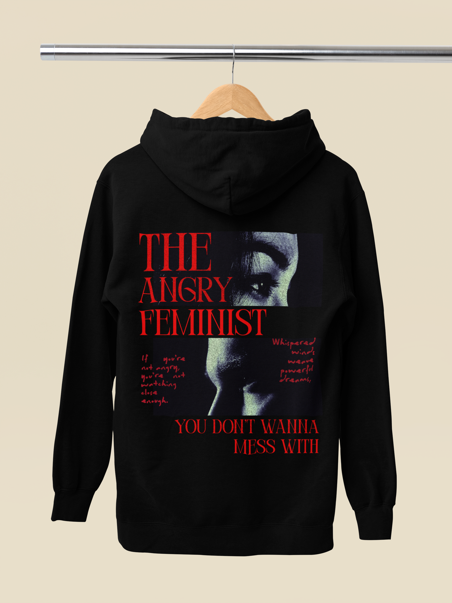 Angry Feminist | Oversized Premium Tshirt, Sweatshirt, Hoodie