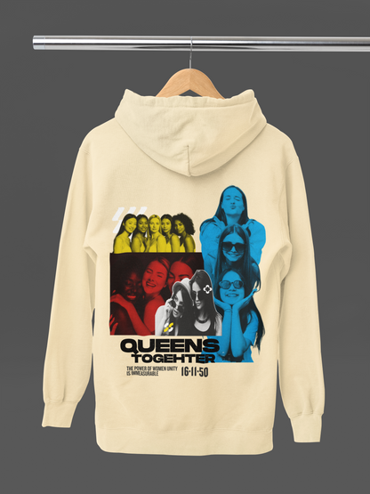 Queens Together | Feminist Oversized Unisex T-shirt