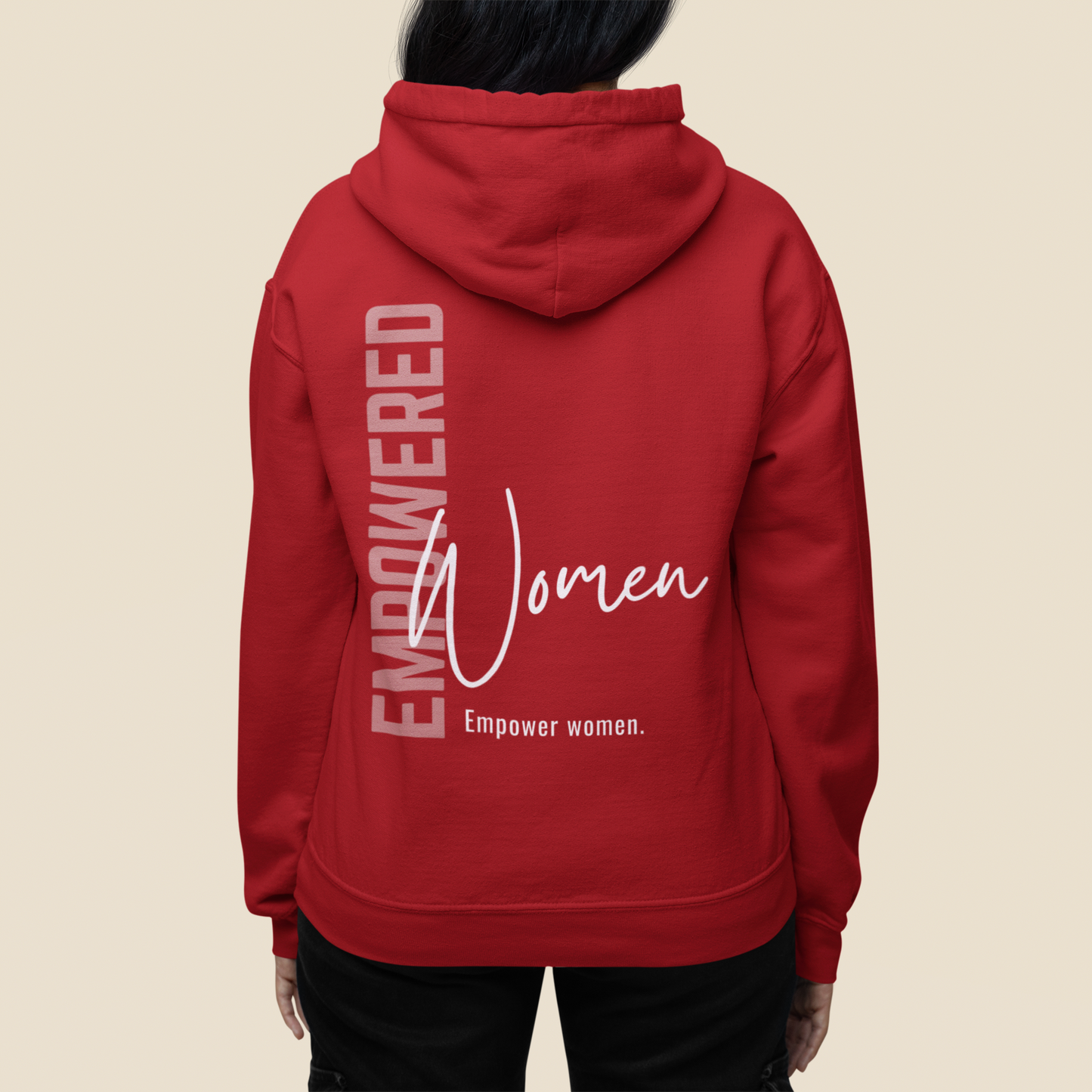 Empowered Women-Unisex Feminist Regular Fit Hoodie