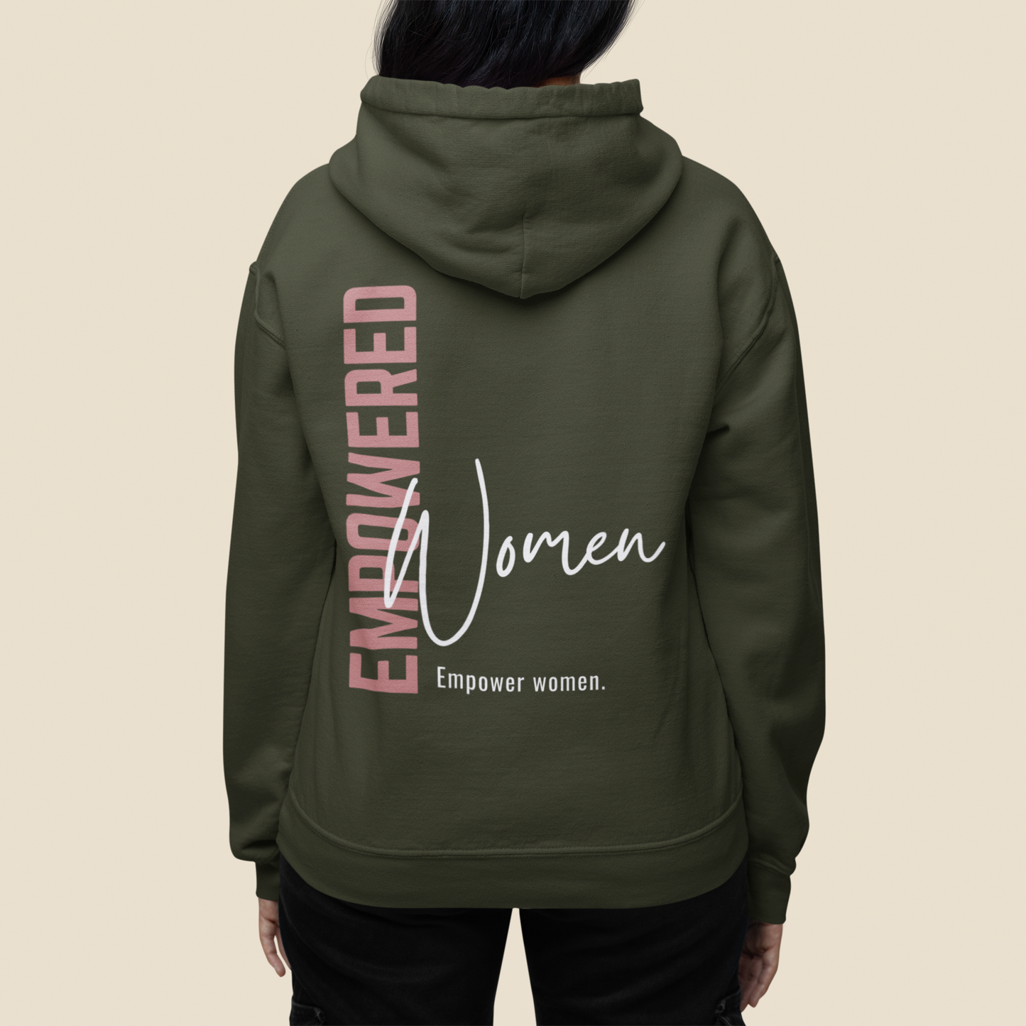 Empowered Women-Unisex Feminist Regular Fit Hoodie
