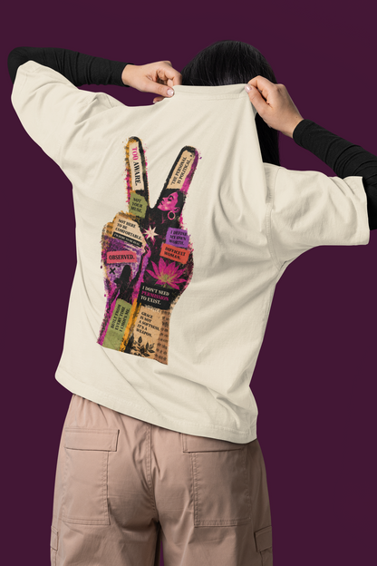 God sent you - Premium Feminist Oversized T-shirt