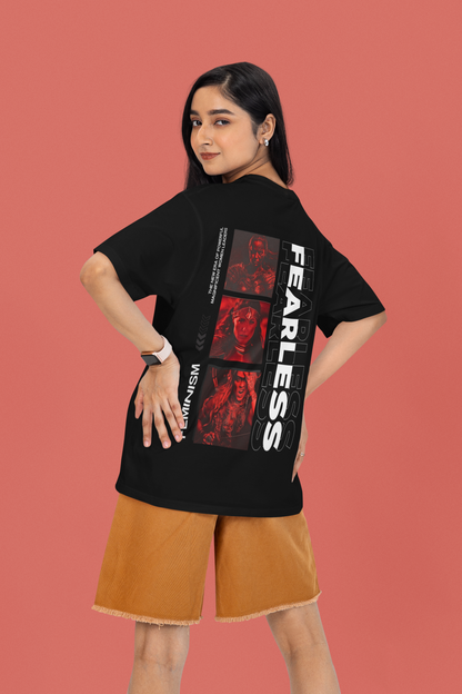 Fearless - Powerful Feminist Oversized T-shirt