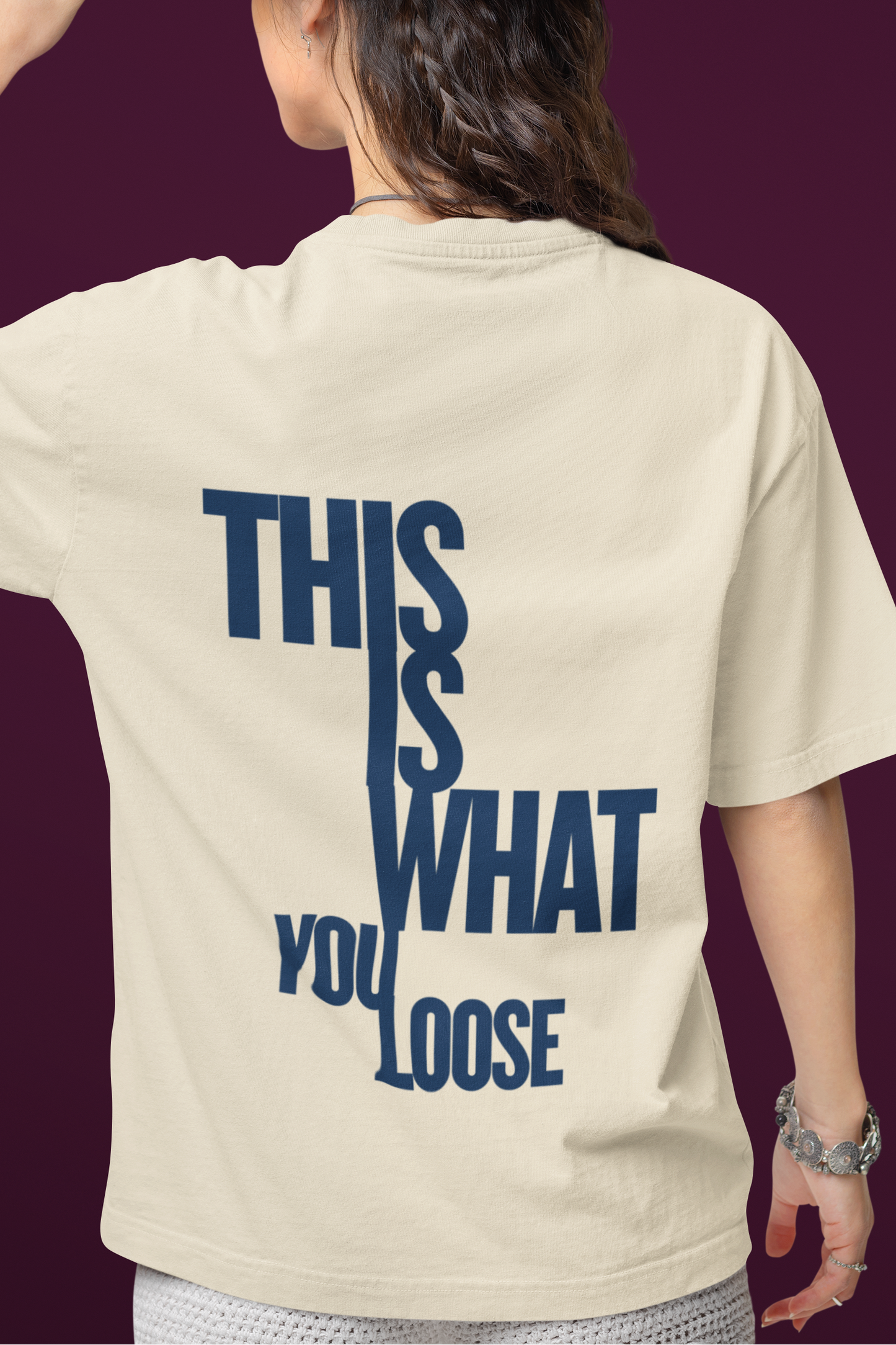 Identity - Premium Feminist Oversized T-shirt