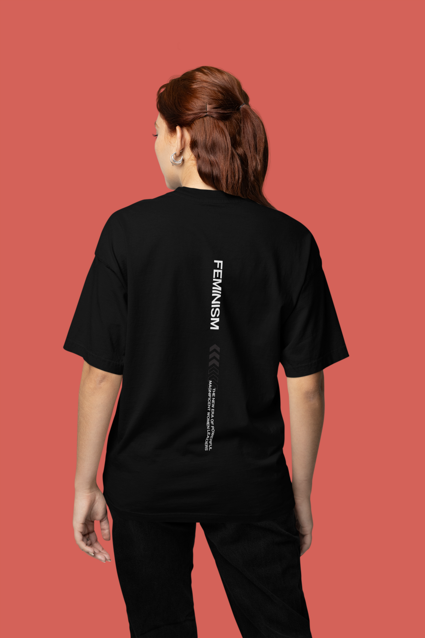 Feminism - Powerful Feminist Oversized T-shirt