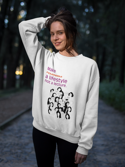 Lifestyle-Bold Comfort Unisex Sweatshirt