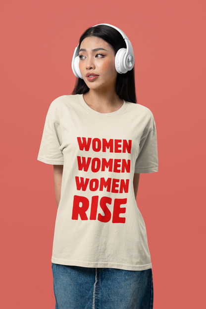 Rise - Premium Feminist Oversized T-shirt