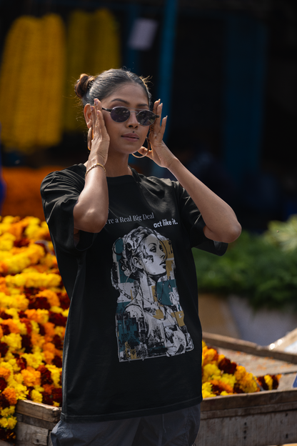 Act Like It - Premium Feminist Oversized T-shirt
