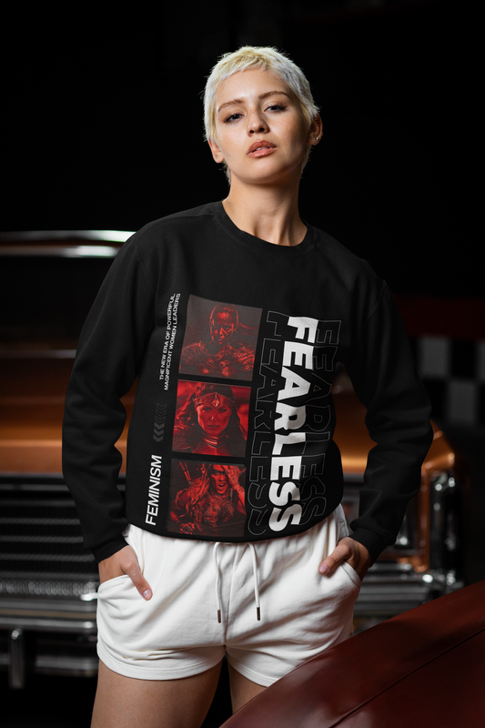 Fearless | Oversized Unisex T-shirt, Sweatshirt & Hoodie