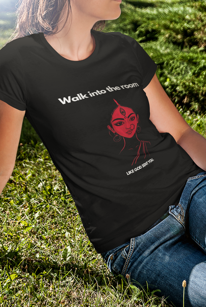 Like God Sent You - Powerful Feminist Oversized T-shirt