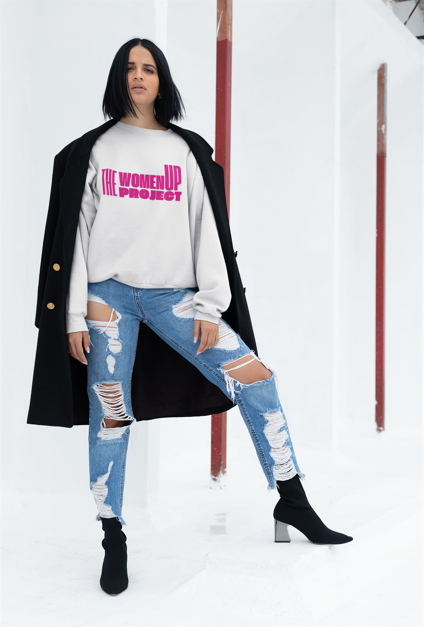 HOPE Full Back Print-Oversized Premium Comfort Sweatshirt