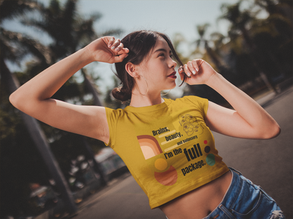 The Full Package | Feminist Women's Crop Top