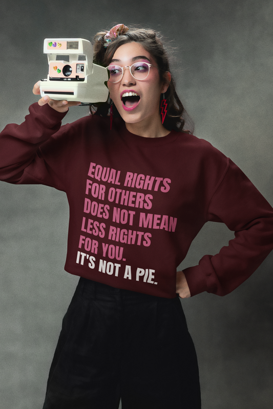 Not a Pie-Bold Comfort Unisex Sweatshirt
