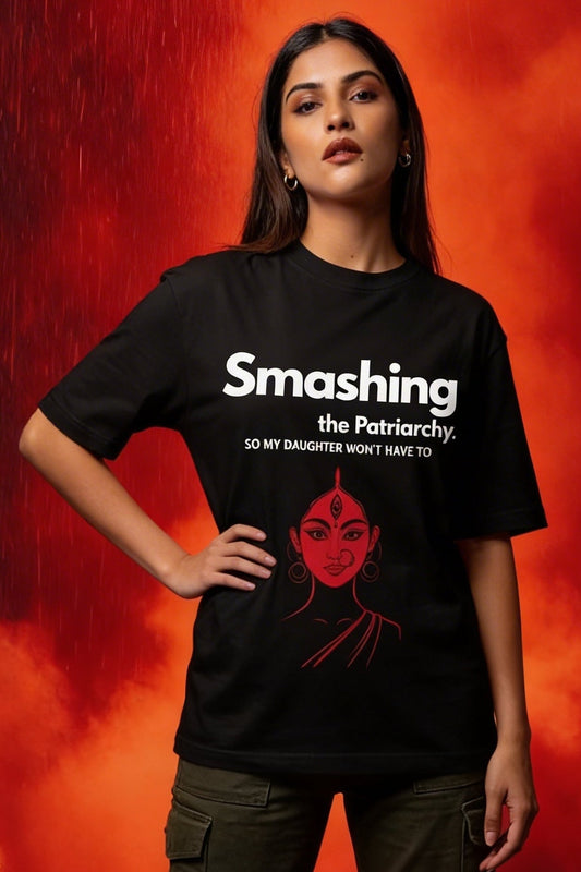 Smash Patriarchy | Feminist Oversized Unisex T-shirt