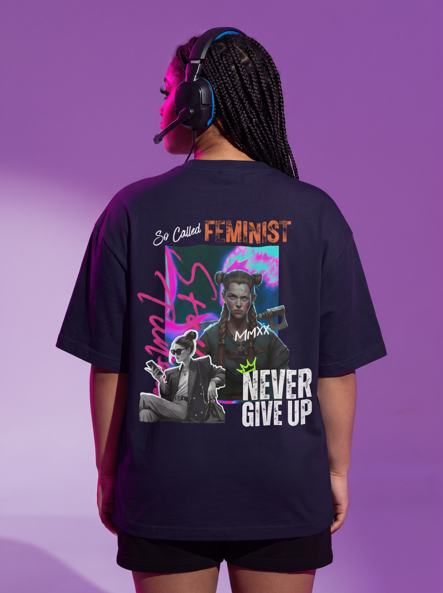 So Called Feminist - Powerful Feminist Oversized Tshirt