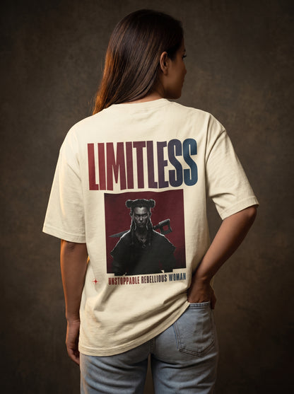 Limitless - Powerful Feminist Oversized T-shirt