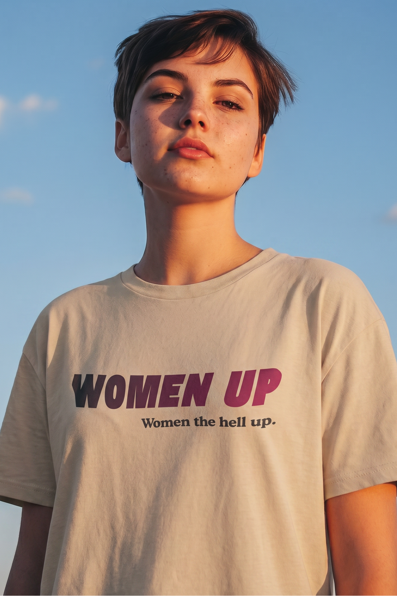 Time Will - Powerful Feminist Oversized T-shirt