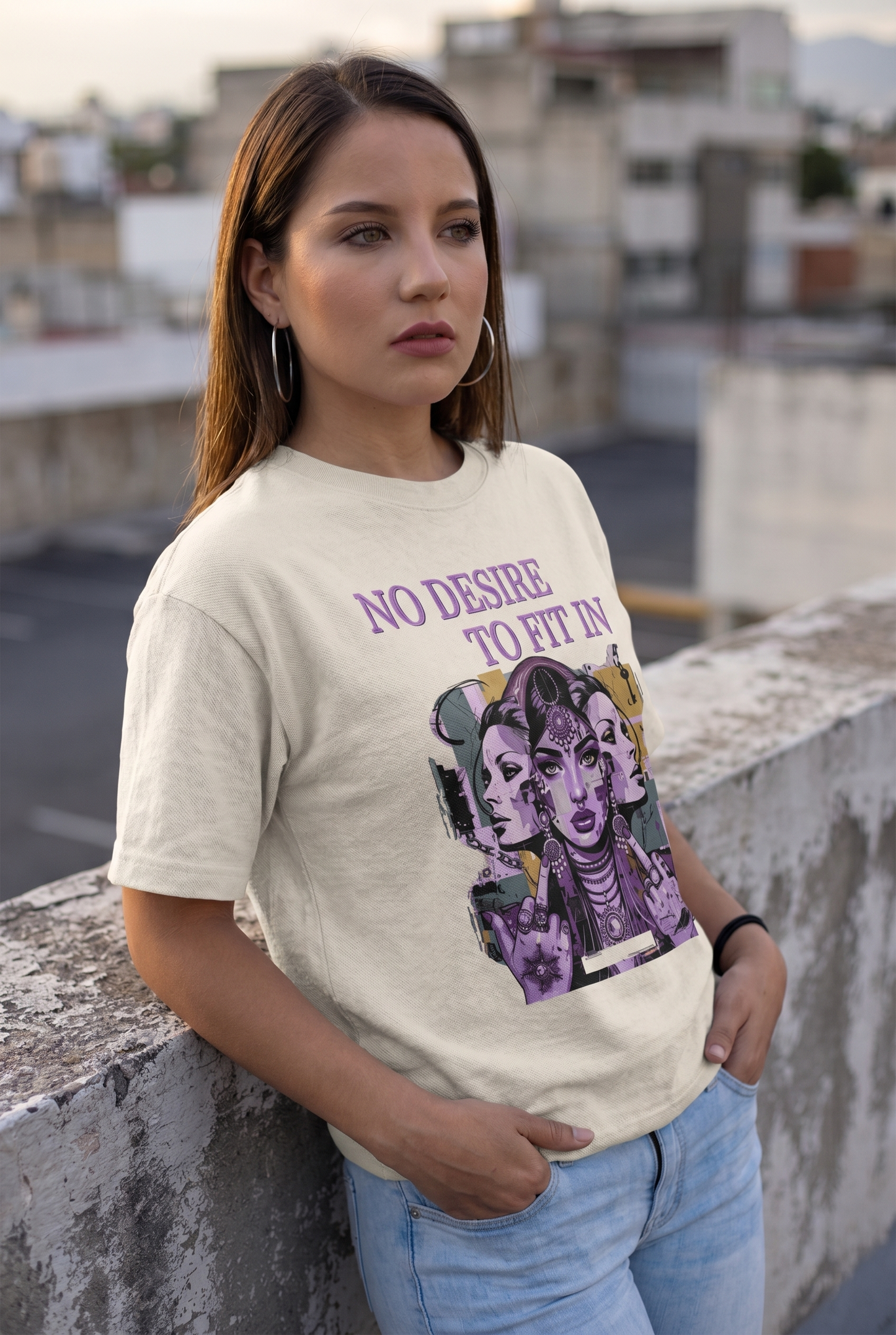 No Desire - Premium Feminist Oversized T-shirt