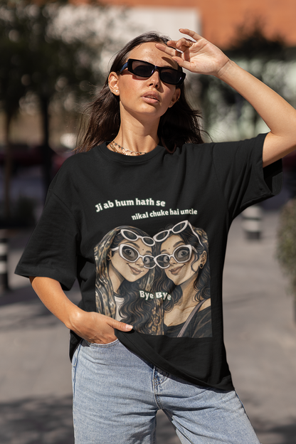 Nikal Chuke - Premium Feminist Oversized T-shirt