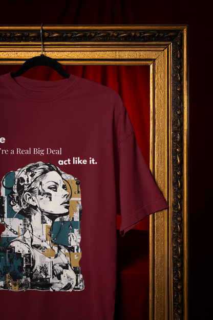 Act Like It - Premium Feminist Oversized T-shirt