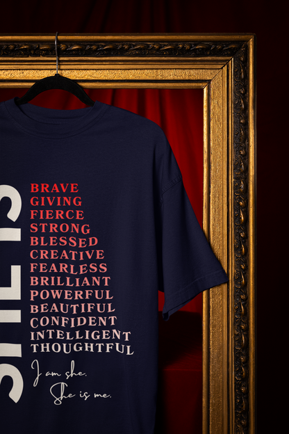 Enough - Premium Feminist Oversized T-shirt