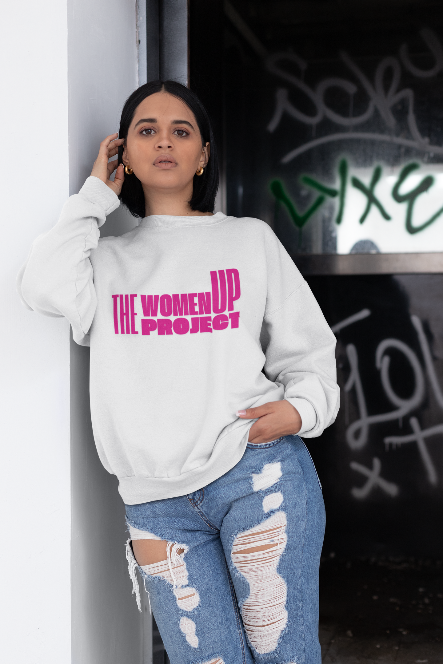 HOPE Full Back Print-Oversized Premium Comfort Sweatshirt