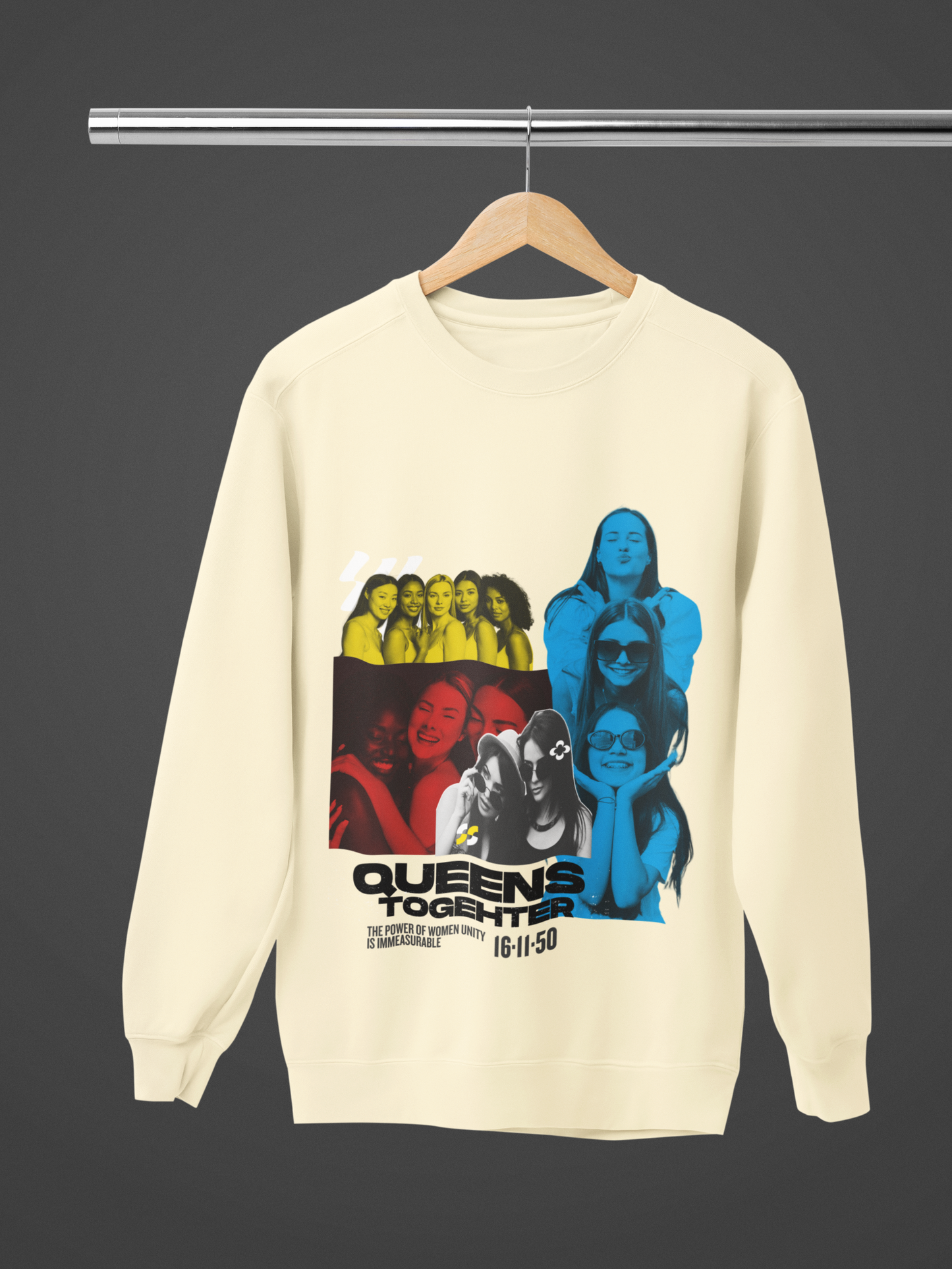 Queens Together | Feminist Oversized Unisex T-shirt
