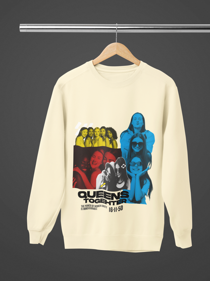 Queens Together | Feminist Oversized Unisex T-shirt
