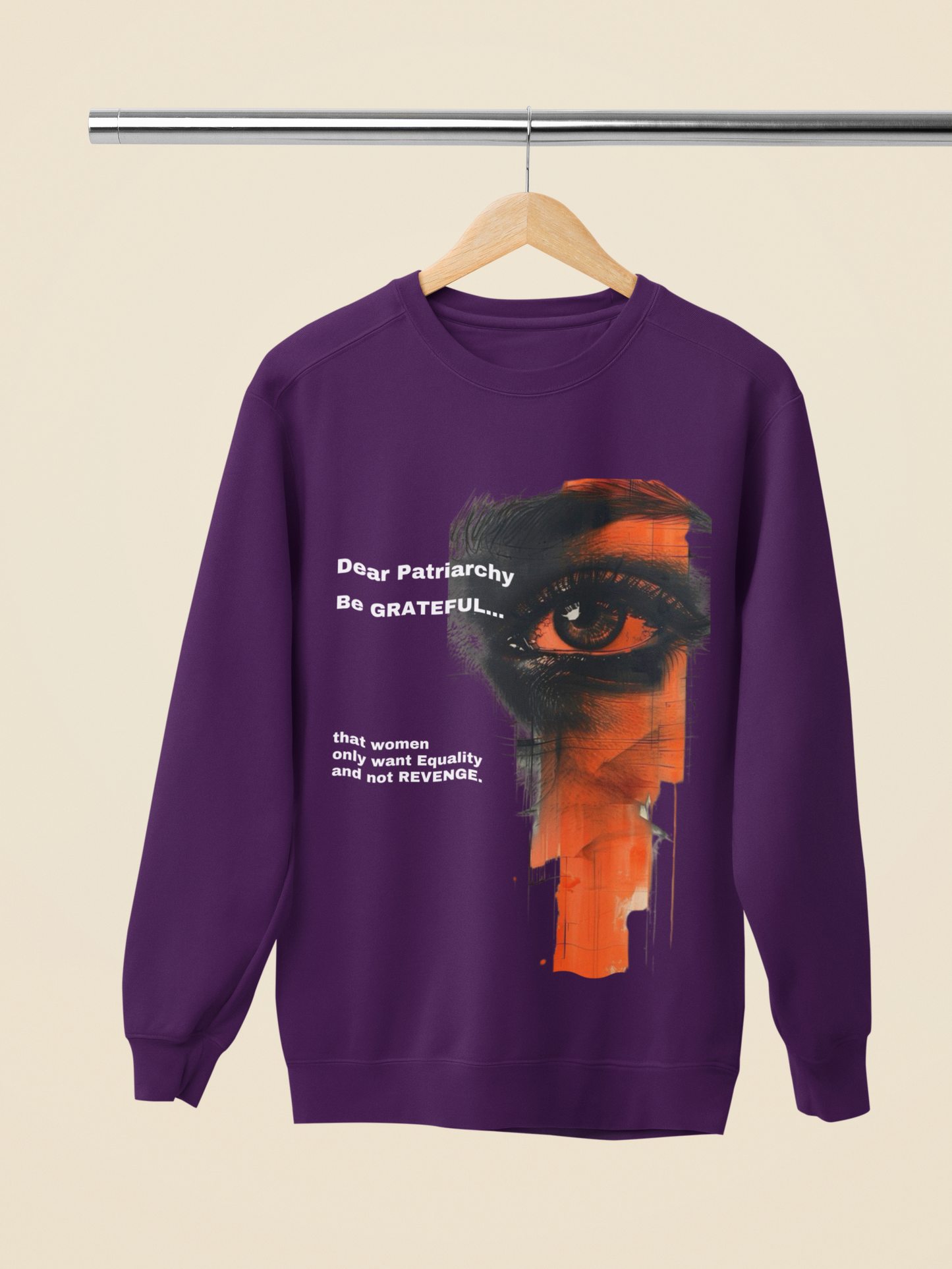 Be Grateful | Feminist Oversized Unisex T-shirt Sweatshirt & Hoodie