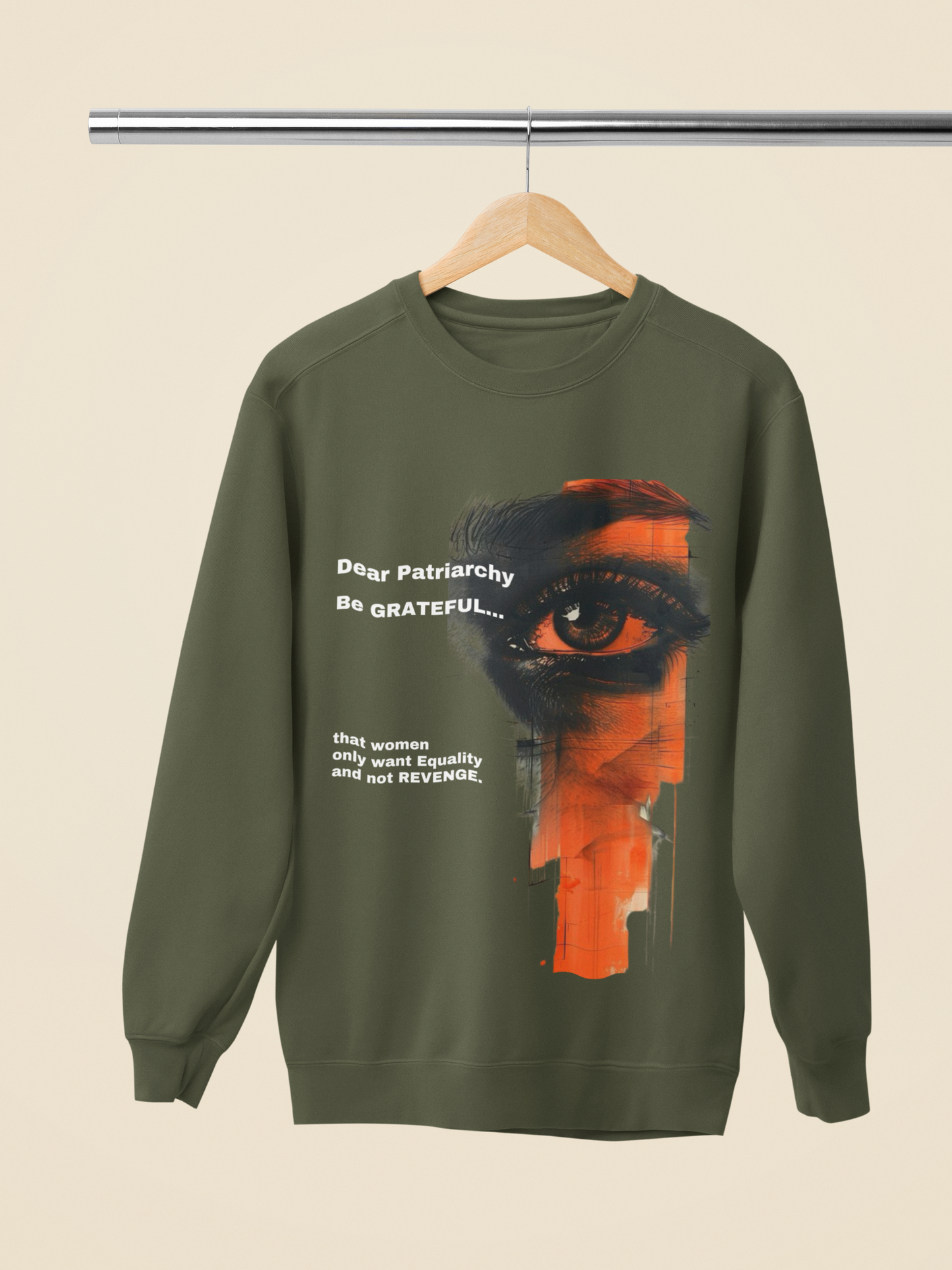 Be Grateful | Feminist Oversized Unisex T-shirt Sweatshirt & Hoodie