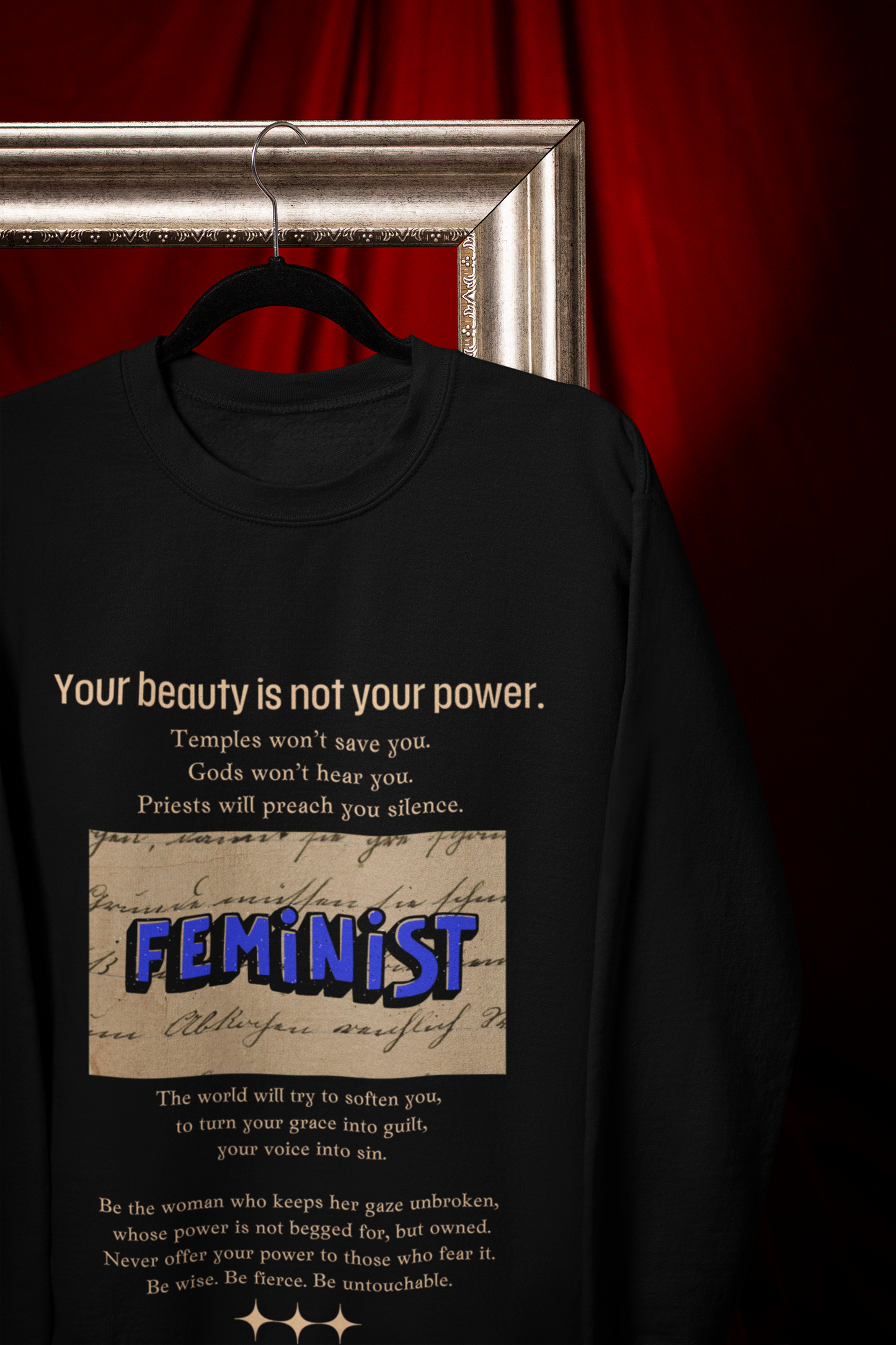Your Beauty-Oversized Premium Comfort Sweatshirt
